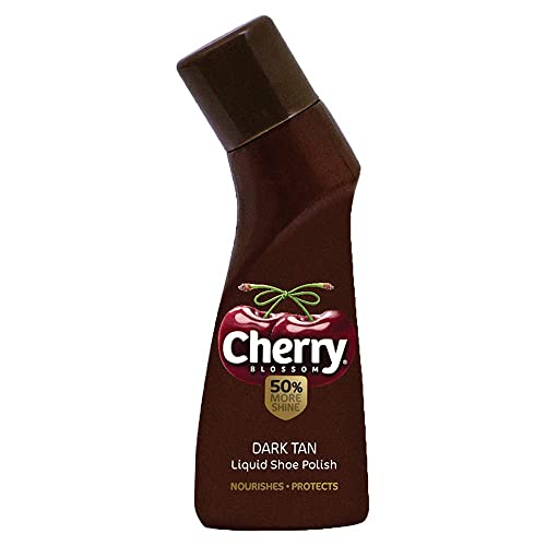 Cherry Dark Tan Shoe Liquid Polish 75 ML